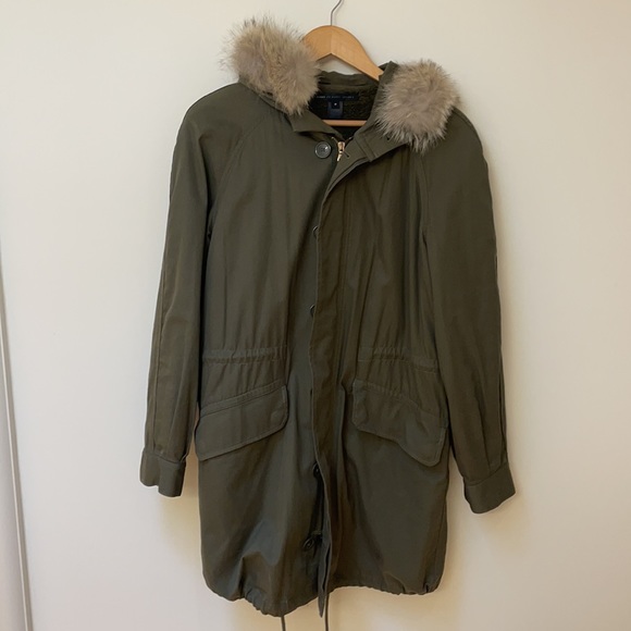 Marc by Marc Jacobs Fur Trimmed Utility Jacket - Picture 6 of 9